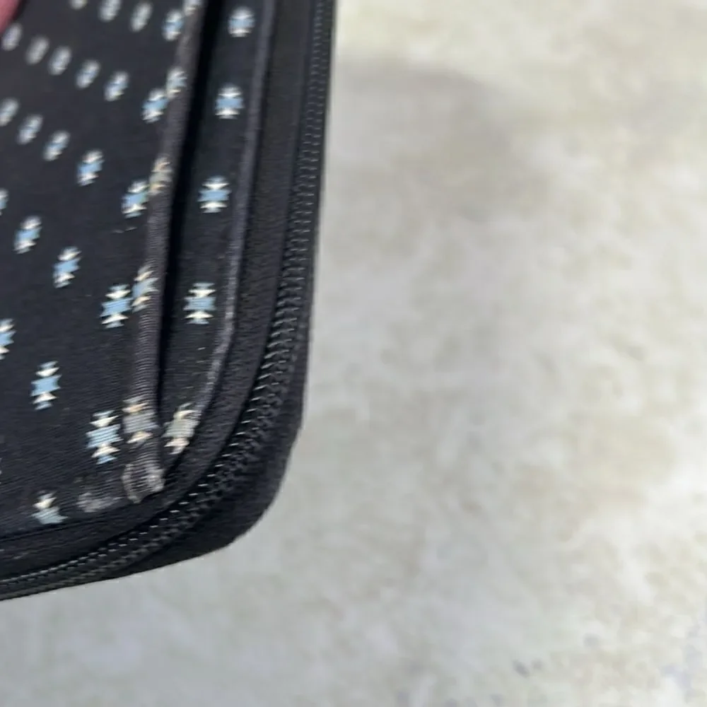Vera Bradley Alpine Black Travel Wallet Organizer - Picture 7 of 7